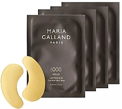 Парфумерія, косметика Золоті патчі для очей - Maria Galland Paris 1000 Mille The Eye Contour Patches