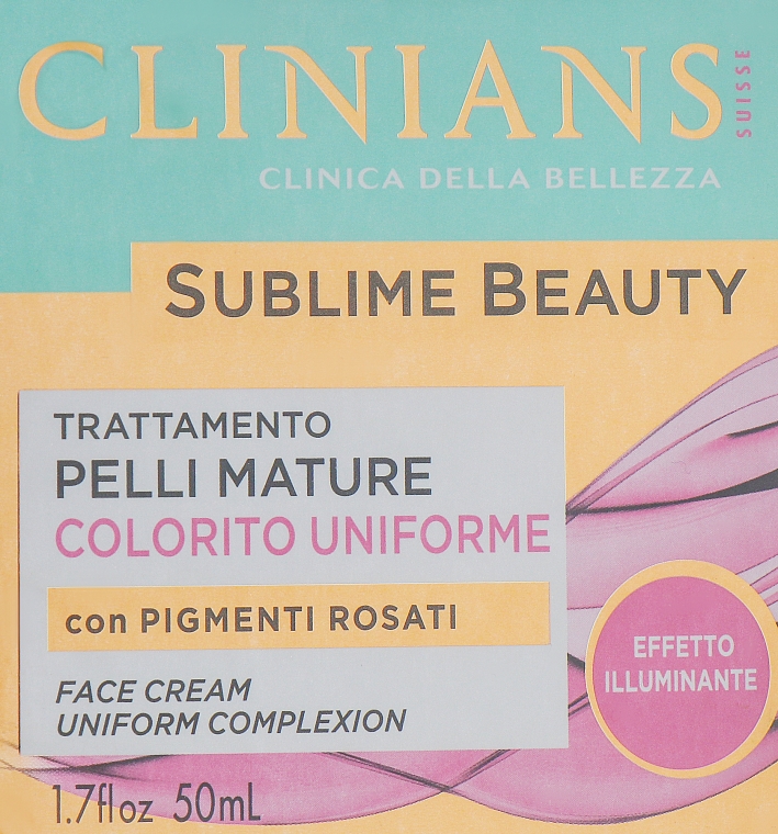 Крем омолаживающий для зрелой кожи с EterniSkin - Clinians Sublime Beauty Anti-Wrinkle Face Cream
