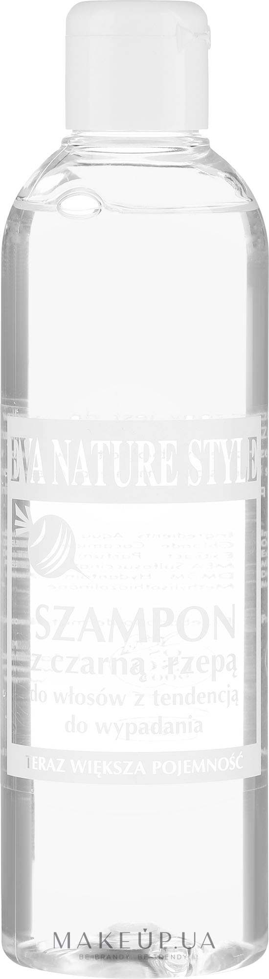 Шампунь з екстрактом чорної ріпи - Eva Natura Nature Style Shampoo With Black Turnip — фото 250ml