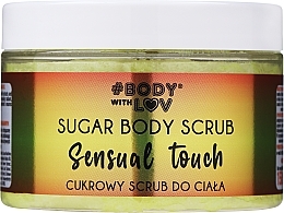 Сахарный скраб для тела - Body with Love Sensual Touch Sugar Body Scrub — фото N2