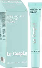 Крем для кожи вокруг глаз и губ - La Cospla Eyes And Lips Countour Cream — фото N2