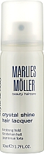 Парфумерія, косметика Лак для волосся "Кришталевий блиск" - Marlies Moller Crystal Shine Hair Lacquer