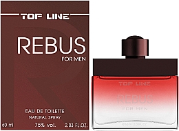 Aroma Parfume Top Line Rebus - Туалетна вода — фото N2