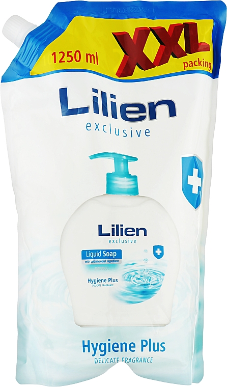 Нежное жидкое мыло - Lilien Hygiene Plus Liquid Soap Doypack — фото N1
