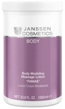 Духи, Парфюмерия, косметика Моделирующий лосьон для тела Фанния - Janssen Cosmetics Body Modeling Massage Lotion Faniae