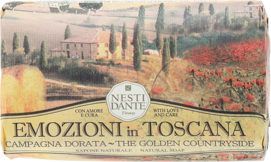 Мыло "Золотая Страна" - Nesti Dante Emozioni a Toscana Soap — фото N1