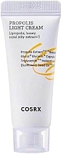 Парфумерія, косметика Легкий крем для обличчя на основі екстракту прополісу - Cosrx Propolis Light Cream (міні)