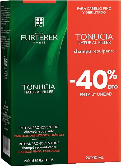 Набор - Rene Furterer Tonucia (shm/2x200ml) — фото N1