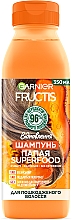 Шампунь "Папайя", восстановление для поврежденных волос - Garnier Fructis Superfood — фото N1