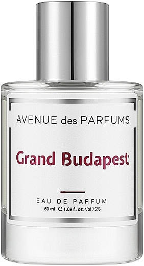 Avenue Des Parfums Grand Budapest - Парфюмированная вода (пробник) — фото N1