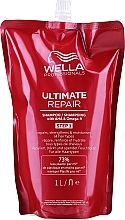 Парфумерія, косметика Шампунь для всіх типів волосся - Wella Professionals Ultimate Repair Shampoo With AHA & Omega-9 Refill (змінний блок)