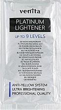 Освітлювач-порошок для волосся - Venita Platinum Lightener 12% Activator (саше) — фото N1