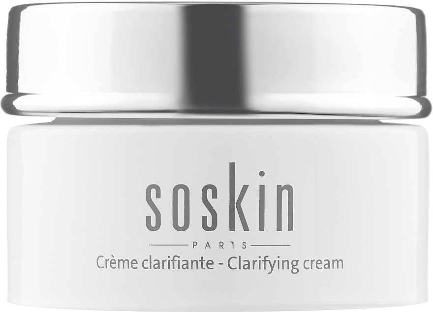 Освітлювальний крем для обличчя - Soskin Clarifying Cream — фото N1