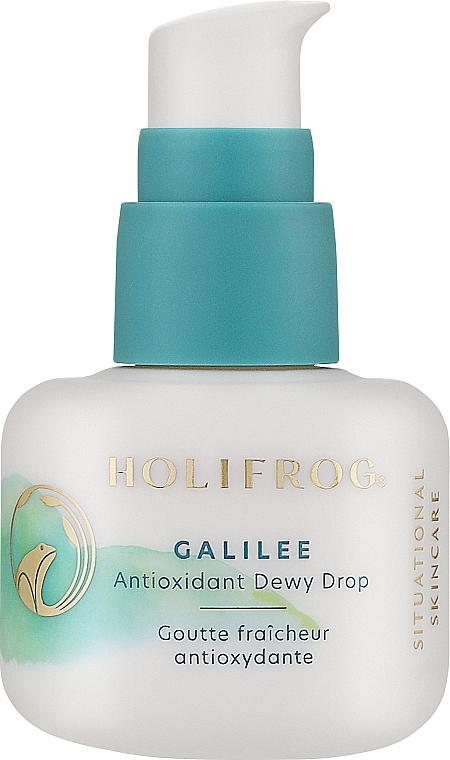 Антиоксидантна зволожувальна сироватка для обличчя - HoliFrog Galilee Antioxidant Dewy Drop — фото N1