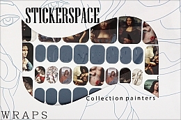 Парфумерія, косметика Дизайнерські наклейки для нігтів "Leonardo Da Vinci Pedi" - StickersSpace