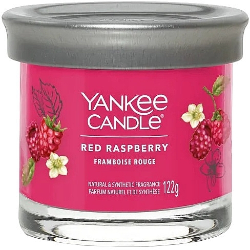 Ароматична свічка на підставці "Червона малина", 1 ґніт - Yankee Candle Red Raspberry Tumbler — фото N1