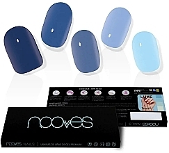 Набір гелевих наліпок для нігтів - Nooves Premium Luxe Melancholic Heart — фото N2