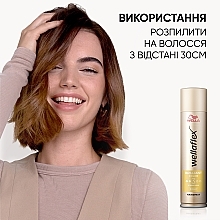 Лак для волос "Сияние цвета" сильной фиксации - Wella Wellaflex — фото N5