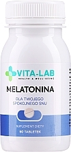 Парфумерія, косметика Харчова добавка "Мелатонін", 2 мг - Vita-Lab Melatonin 2 mg