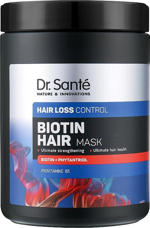 Маска для волос с биотином - Dr.Sante Biotin Hair Loss Control — фото N1