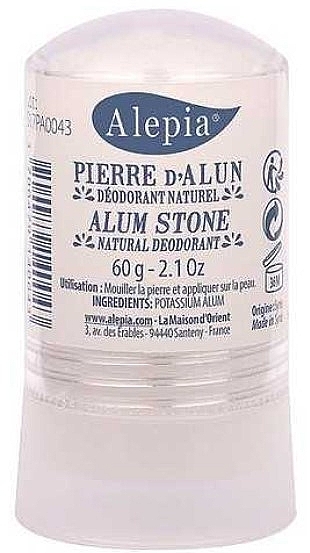 Натуральный дезодорант-стик - Alepia Alum Stick Stone — фото N1