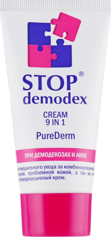 Крем "Pure Derm 9в1 Стоп Демодекс" - ФитоБиоТехнологии Stop Demodex — фото N2