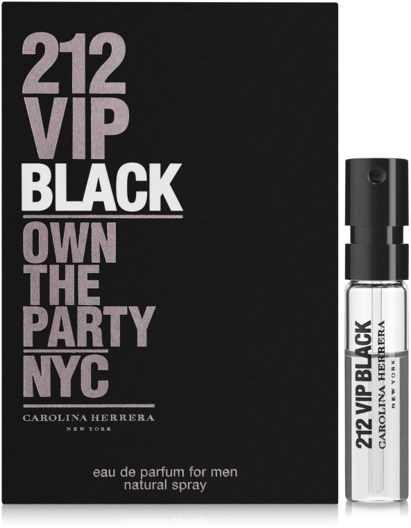 Carolina Herrera 212 VIP Black - Парфюмированная вода (пробник)