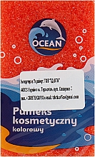 Парфумерія, косметика Косметична кольорова пемза, помаранчева - Ocean