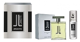 Парфумерія, косметика Lancetti Argento - Набір (edt/100ml + deo/150ml)