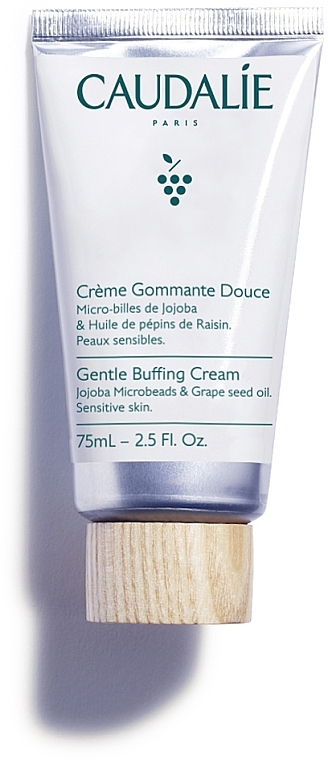 Нежный очищающий крем-скраб - Caudalie Cleansing & Toning Gentle Buffing Cream — фото N1