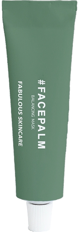 Балансувальна маска для обличчя  - Fabulous Skincare #Facepalm