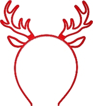 Парфумерія, косметика Обруч для волосся "Christmas" FA-5744, червоний - Donegal Hair Band