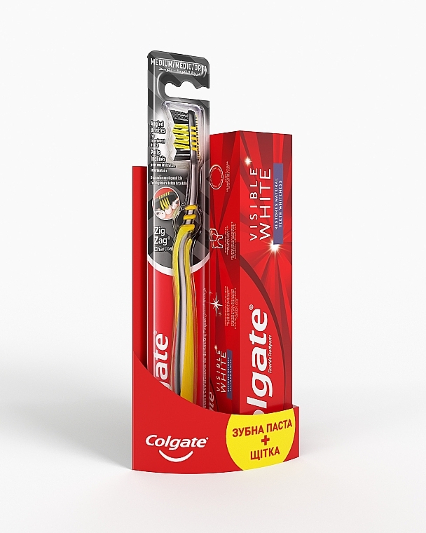 УЦЕНКА Набор - Colgate (tooth/paste/75ml + toothbrush/1pcs) * — фото N1