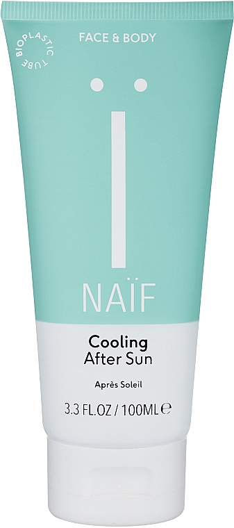 Охолоджувальний гель після засмаги для дітей - Naif Cooling After Sun Gel — фото N1