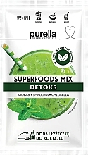 Духи, Парфюмерия, косметика Пищевая добавка "Смесь суперфудов для детокса" - Purella Superfoods Mix Detox 
