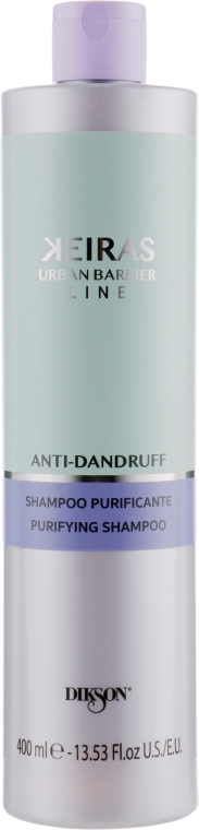 Шампунь для відновлення балансу шкіри - Dikson Keiras Urban Barrier Anti-Dandruff Shampoo — фото N1