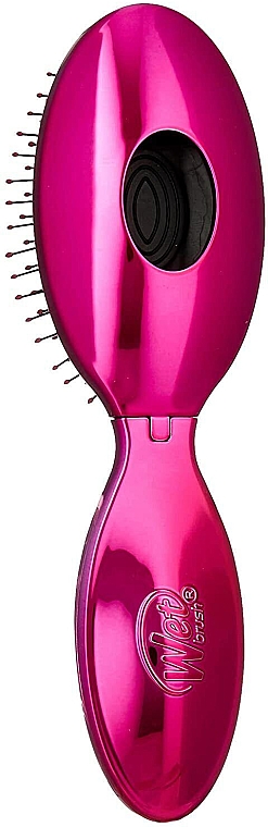 Щітка для волосся, рожева - Wet Brush Pop & Go Detangler Hair Brush Pink — фото N2