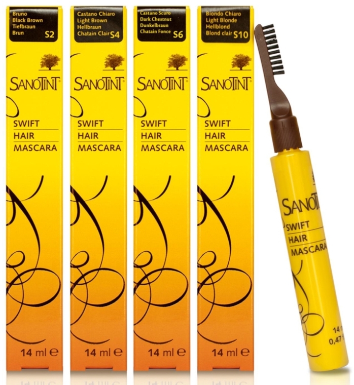 Туш для волосся - Sanotint Swift Hair Mascara — фото N2