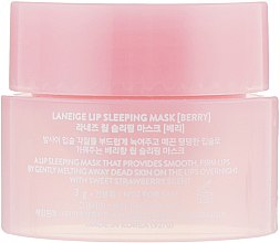 Ночная маска для губ "Лесные ягоды" - Laneige Good Night Sleeping Care Berry (мини) — фото N2