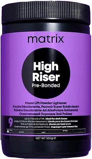 Освітлювальна пудра для волосся - Matrix High Riser Pre-Bonded Lightener — фото N1