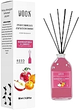 Аромадиффузор "Мандарин и яблоко" - Loris Parfum Woox Reed Diffuser Tangerine & Apple — фото N1