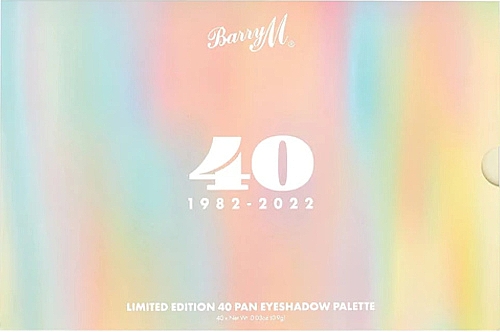 Палетка теней для век - Barry M 40 Pan Eyeshadow Palette  — фото N1