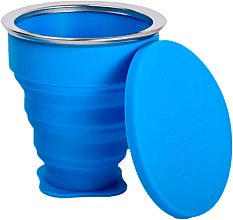 Парфумерія, косметика Контейнер для дезінфекції менструальної чаші, 225 мл, блакитний - MeLuna