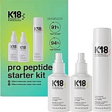 Духи, Парфюмерия, косметика Набор - K18 Pro Peptide Starter Kit (h/spray/2x150ml + h/mask/150ml)