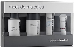 Духи, Парфюмерия, косметика Набор - Dermalogica Meet Skin Kit (gel/50ml + microfoliant/13g + Cr/22ml + vit/complex/5ml)