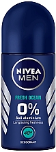Духи, Парфюмерия, косметика Дезодорант - NIVEA MEN Fresh Ocean 48H Quick Dry Deodorant Roll-On