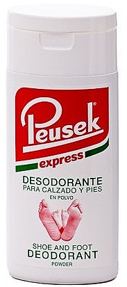 Дезодорант для ніг і взуття - Peusek Express Shoe And Foot Deodorant — фото N1