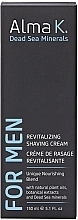 Восстанавливающий крем для бритья - Alma K. For Men Revitalizing Shaving Cream — фото N2