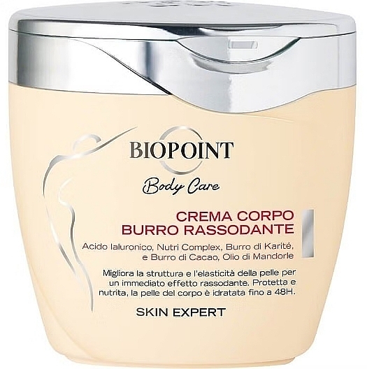 Укрепляющий крем-масло для тела - Biopoint Crema Corpo Burro Rassodante — фото N1