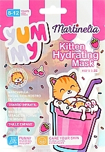 Парфумерія, косметика Зволожувальна маска для обличчя - Martinelia Yummy Kitten Face Hydrating Mask